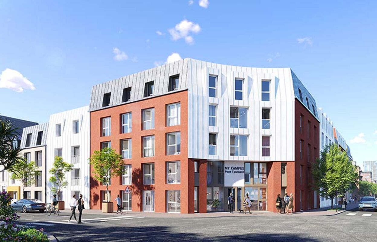 appartement neuf T1, T2 pièces 21 à 41 m2 à vendre à Cherbourg-en-Cotentin (50100)