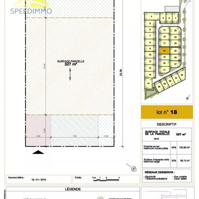 Terrain  130000 €