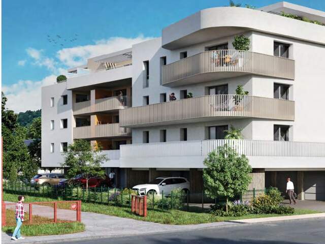 Appartement neuf T3 de 65,50m2, surface utile de 78,27m2 — photo du bien