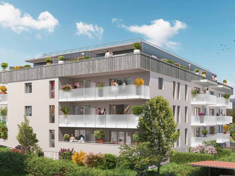 Appartement neuf T3 de 62,85m2, surface utile de 90,87m2 — photo 1