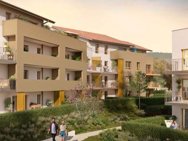 Appartement neuf T5 de 105,19m2, surface utile de 119,81m2 — photo du bien
