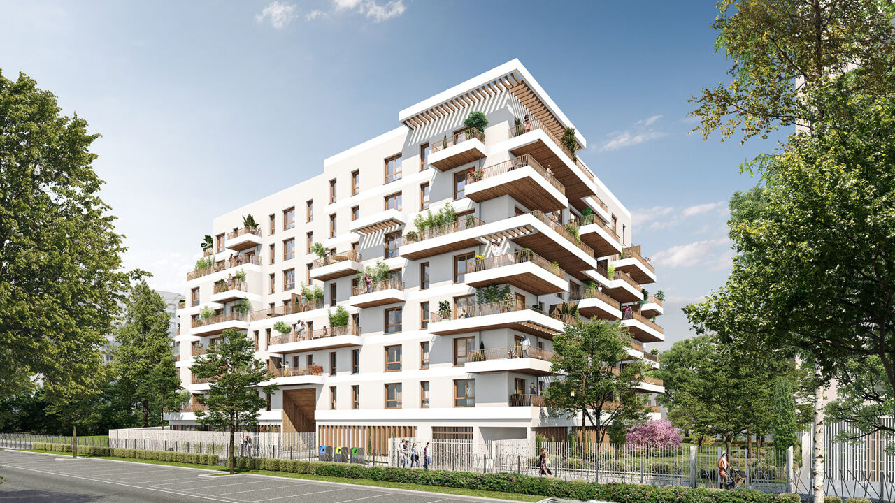 appartement neuf T1, T3, T4, T5 pièces 27 à 98 m2 à vendre à Villeneuve-la-Garenne (92390)