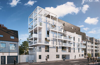 appartement neuf T1, T2, T3, T4 pièces 36 à 103 m2 à vendre à Rennes (35000)