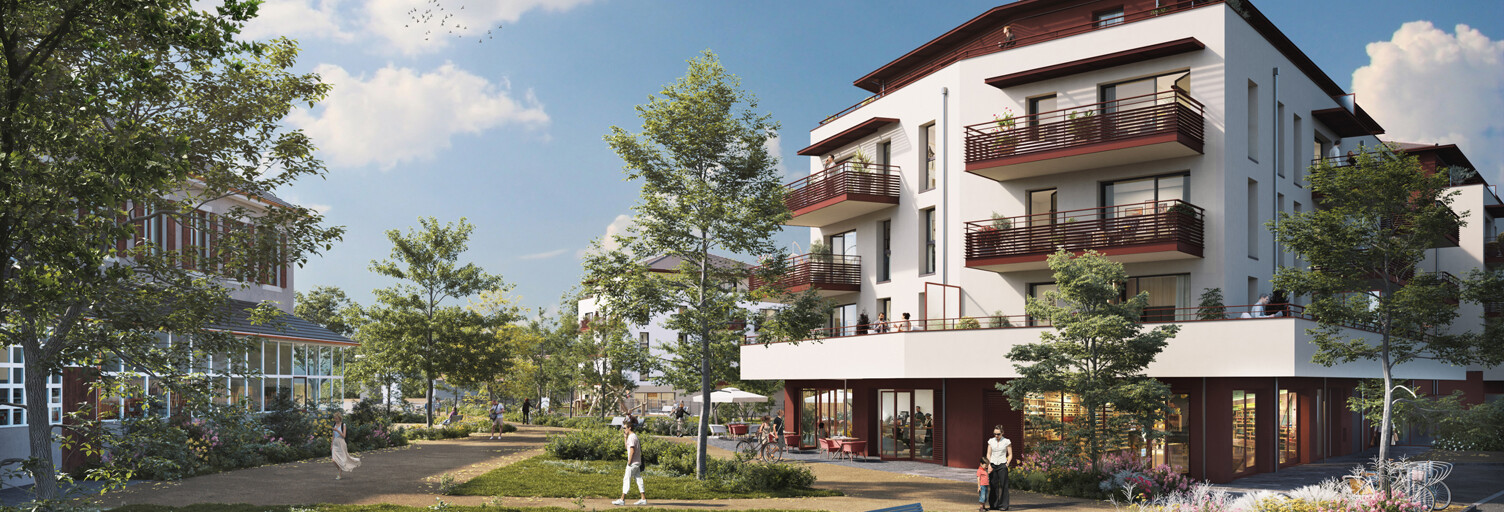 Appartement neuf T3, T4 Pièce 62 à 100 m² à vendre à Sciez (74140)