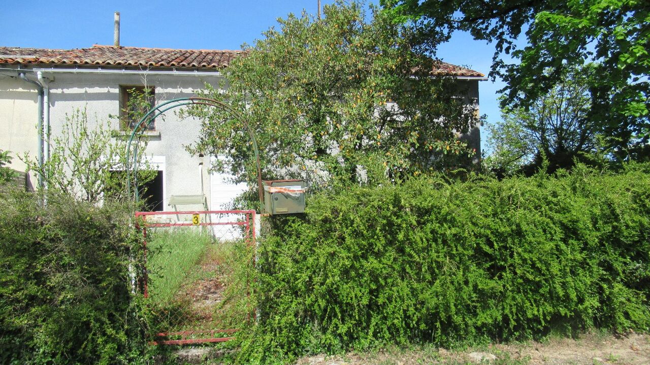 maison 3 pièces 52 m2 à vendre à Paizay-le-Chapt (79170)