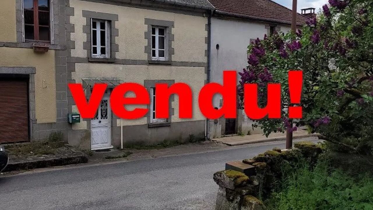 maison 4 pièces 60 m2 à vendre à Ahun (23150)