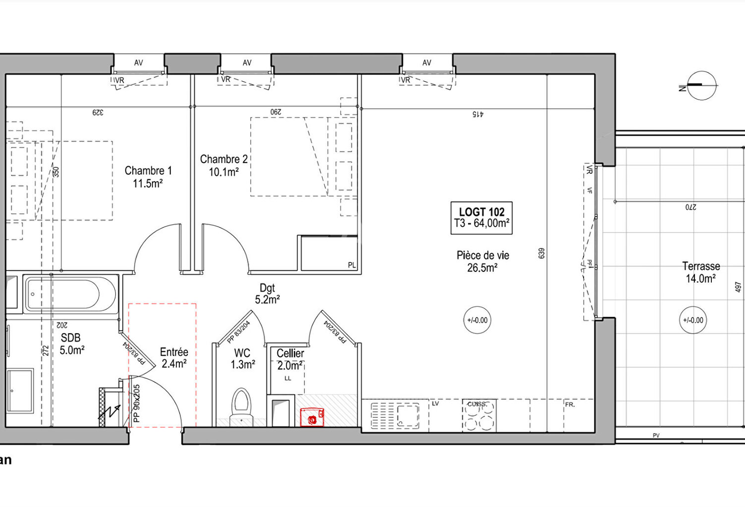 Appartement avec jardin Saint Hilaire De Riez 3 pi — photo 1