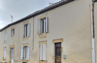 IDEAL INVESTISSEUR ! Dans le charmant village de Monclar venez découvrir cette jolie maison. Ce sont au total  50.46m2 habitables répartis sur trois niveaux qui vous attendent. Au rez-de-chaussée, vous trouverez une cave de 23,63 m2 et un grand garage d'e — photo du bien