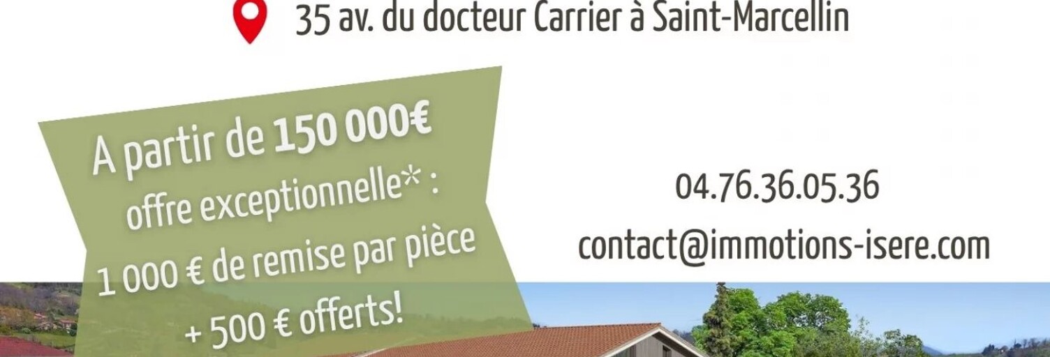 Appartement 3 Pièces 71 m² à vendre à Saint-Marcellin (38160)