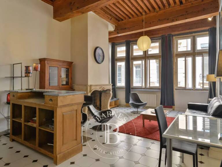 Lyon 2 - Cordeliers - Appartement de 54,48 m² - 1 Chambre - Balcon — photo 1