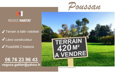 vente terrain 220 000 € à proximité de Saussan (34570)
