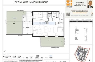 vente appartement 516 700 € à proximité de Le Rouret (06650)