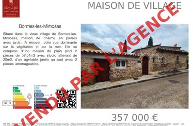 vente maison 357 000 € à proximité de Le Lavandou (83980)