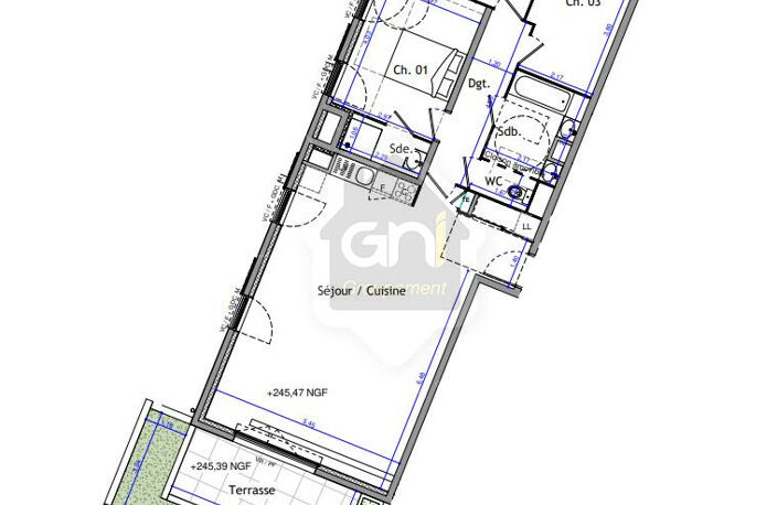Trets 4p 93 m² — photo 3