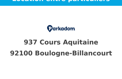 location garage 150 € CC /mois à proximité de Meudon (92)