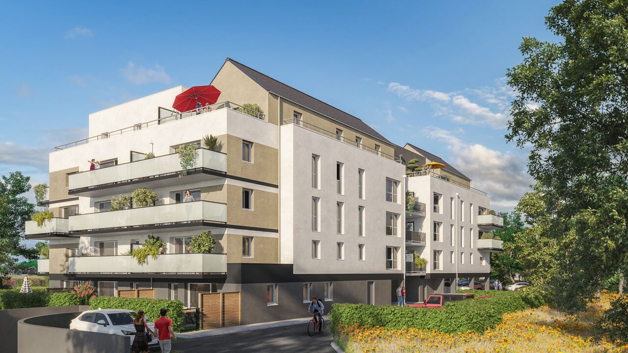 appartement neuf T2, T3, T4 pièces 44 à 82 m2 à vendre à Bain-de-Bretagne (35470)