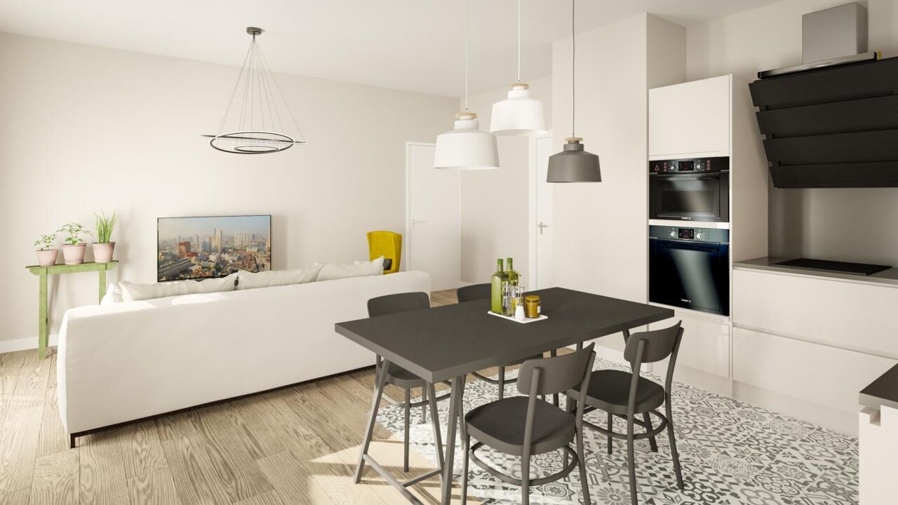 appartement 3 pièces 61 m2 à vendre à Les Pennes-Mirabeau (13170)