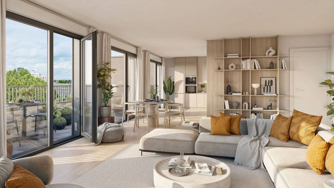 appartement neuf T2, T3, T4 pièces 39 à 82 m2 à vendre à Montrouge (92120)