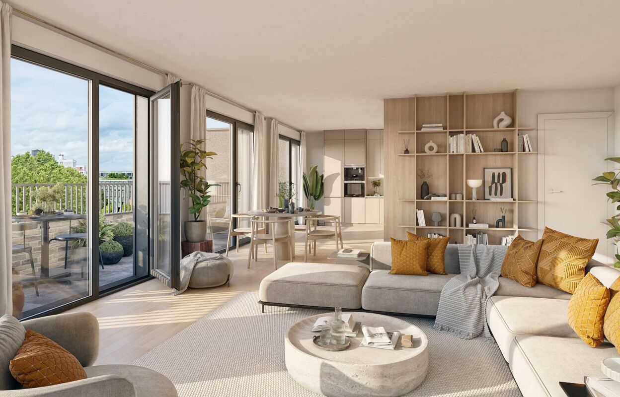 appartement neuf T2, T3, T4 pièces 39 à 82 m2 à vendre à Montrouge (92120)