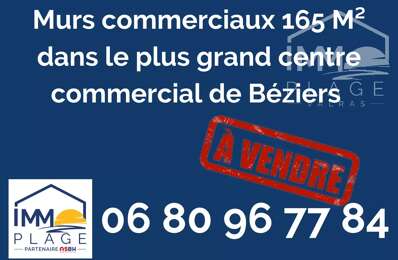 commerce 1 pièces 165 m2 à vendre à Béziers (34500)