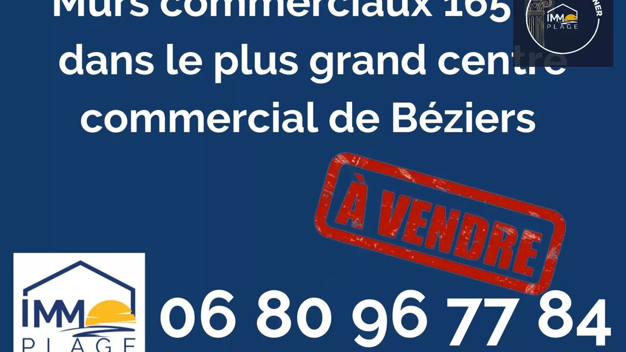 commerce 1 pièces 165 m2 à vendre à Béziers (34500)