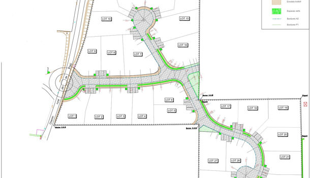 Terrain  à vendre Carresse-Cassaber 64270