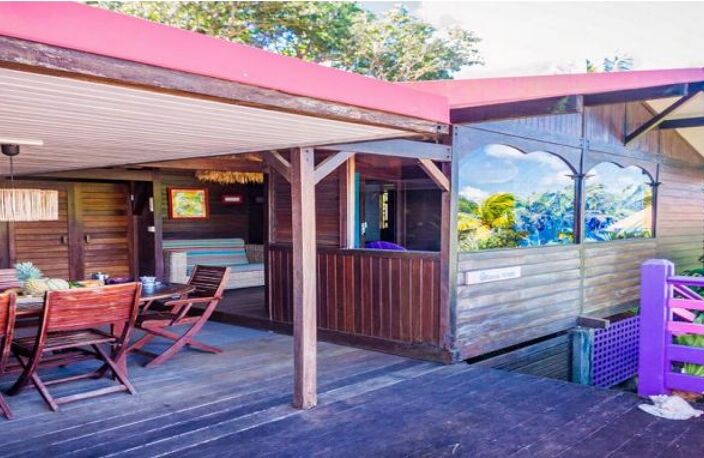 Bungalow 7 à 8 personnes pour 7nuits- Deshaies, Guadeloupe — photo 4
