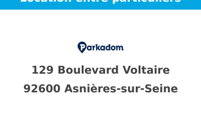 location garage 110 € CC /mois à proximité de Neuilly-sur-Seine (92200)