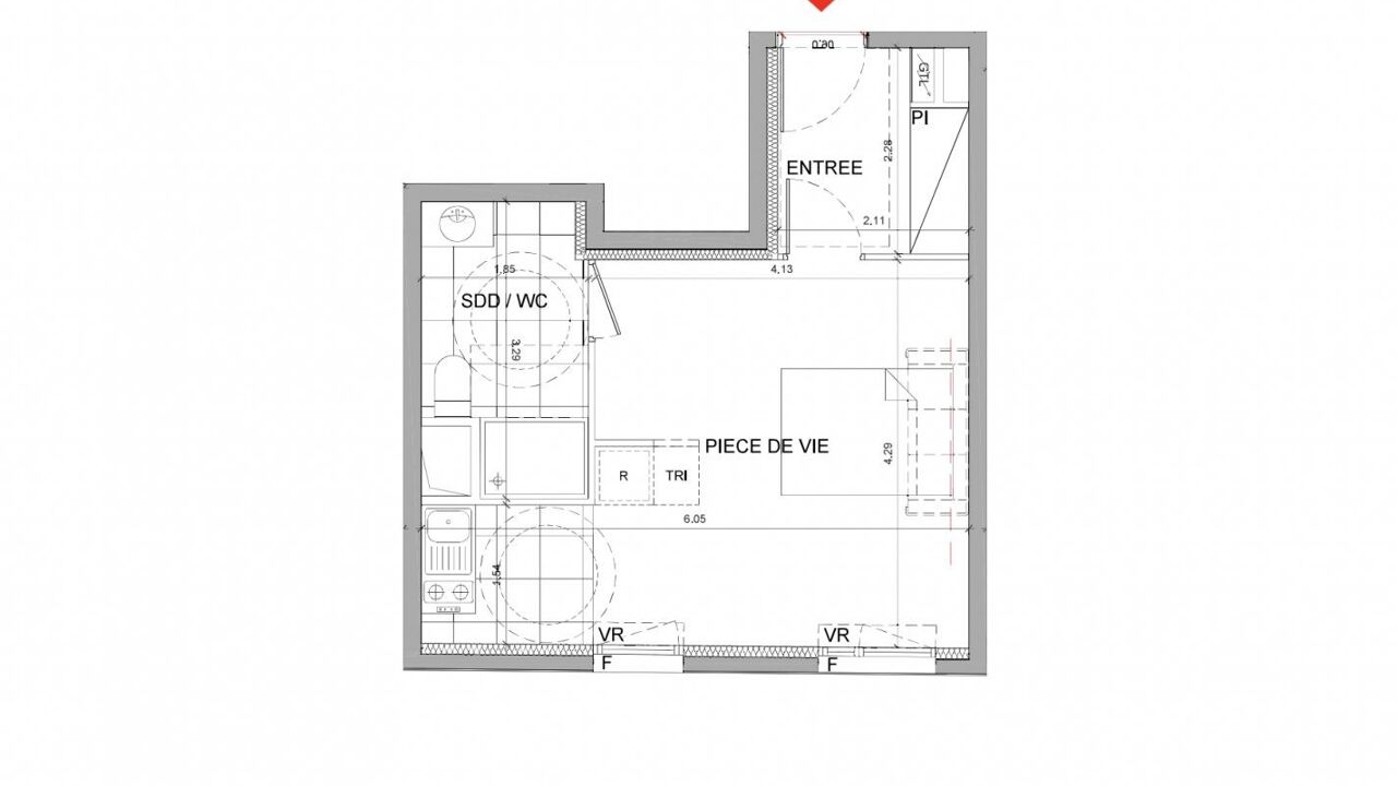 appartement 1 pièces 30 m2 à vendre à Fontenay-sous-Bois (94120)