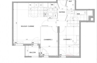 appartement 3 pièces 64 m2 à vendre à Fontenay-sous-Bois (94120)