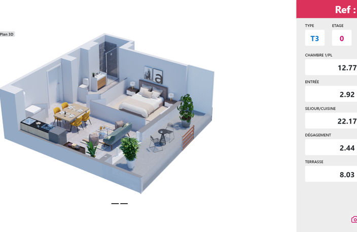 Proche mer F3 neuf 60 m2 avec terrasse et parkings — photo 3