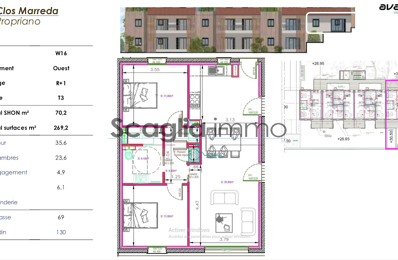 vente appartement 383 000 € à proximité de Viggianello (20110)