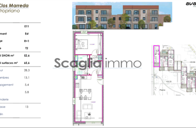 vente appartement 284 000 € à proximité de Moca-Croce (20140)