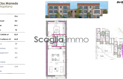 vente appartement 314 000 € à proximité de Pila-Canale (20123)