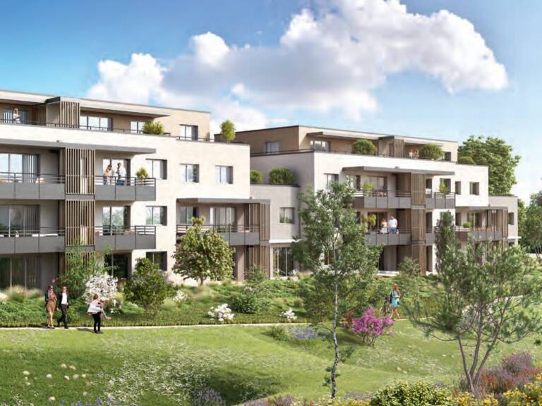 Appartement neuf T3 de 58,6 m2, surface utile 76,2 m2 — photo 1