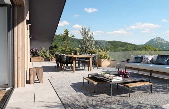Appartement neuf T4 de 79,99m2, surface utile de 91,79m2 — photo 2