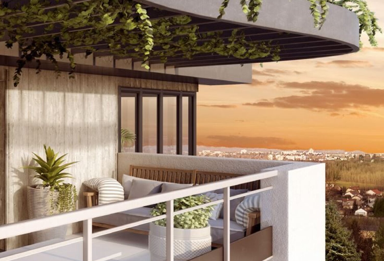 Au 4ème étage appartement attique T5 de 122m², — photo 1
