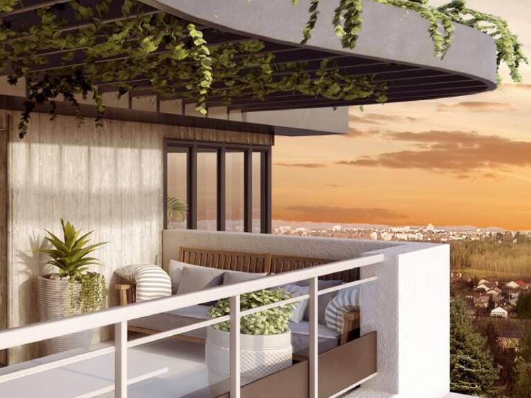 Au 4ème étage appartement attique T5 de 122m², — photo 1