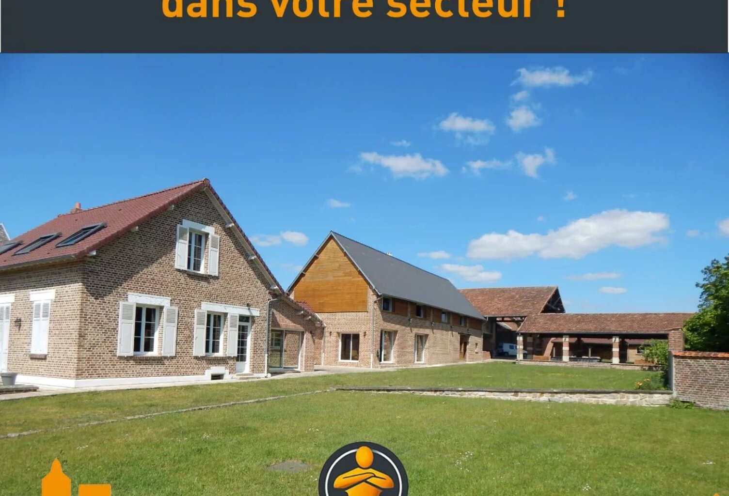 Maison Semi Mitoyenne Secteur Brissay-Choigny — photo 1