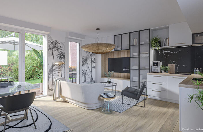 Vente programme neuf T4 89 m² Soustons (40140) — photo 2