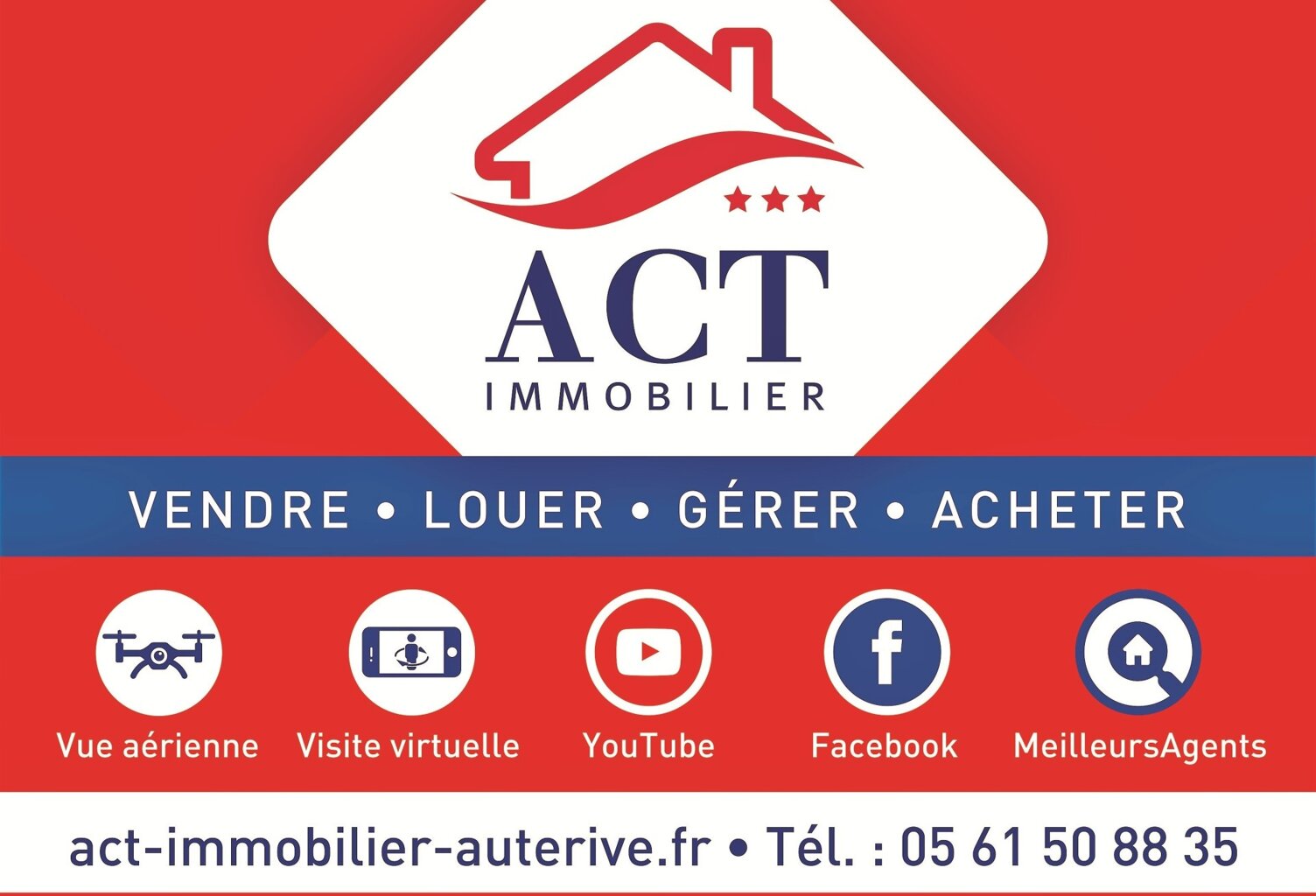 Terrain  constructible de 1025 m² à Auterive — photo 1