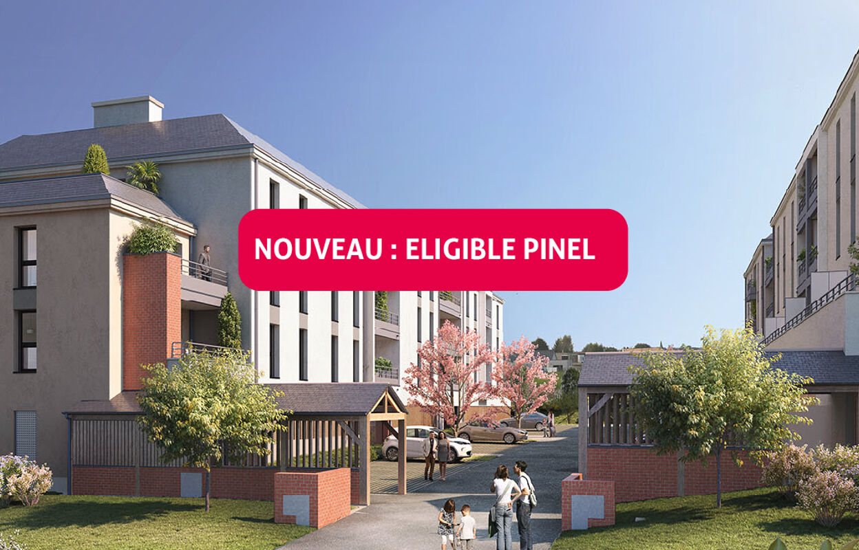 appartement neuf T2, T3, T4 pièces 44 à 88 m2 à vendre à Châteaugiron (35410)