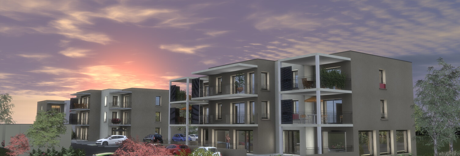 Appartement neuf T2, T3 Pièce 58 à 74 m² à vendre à Vinay (38470)