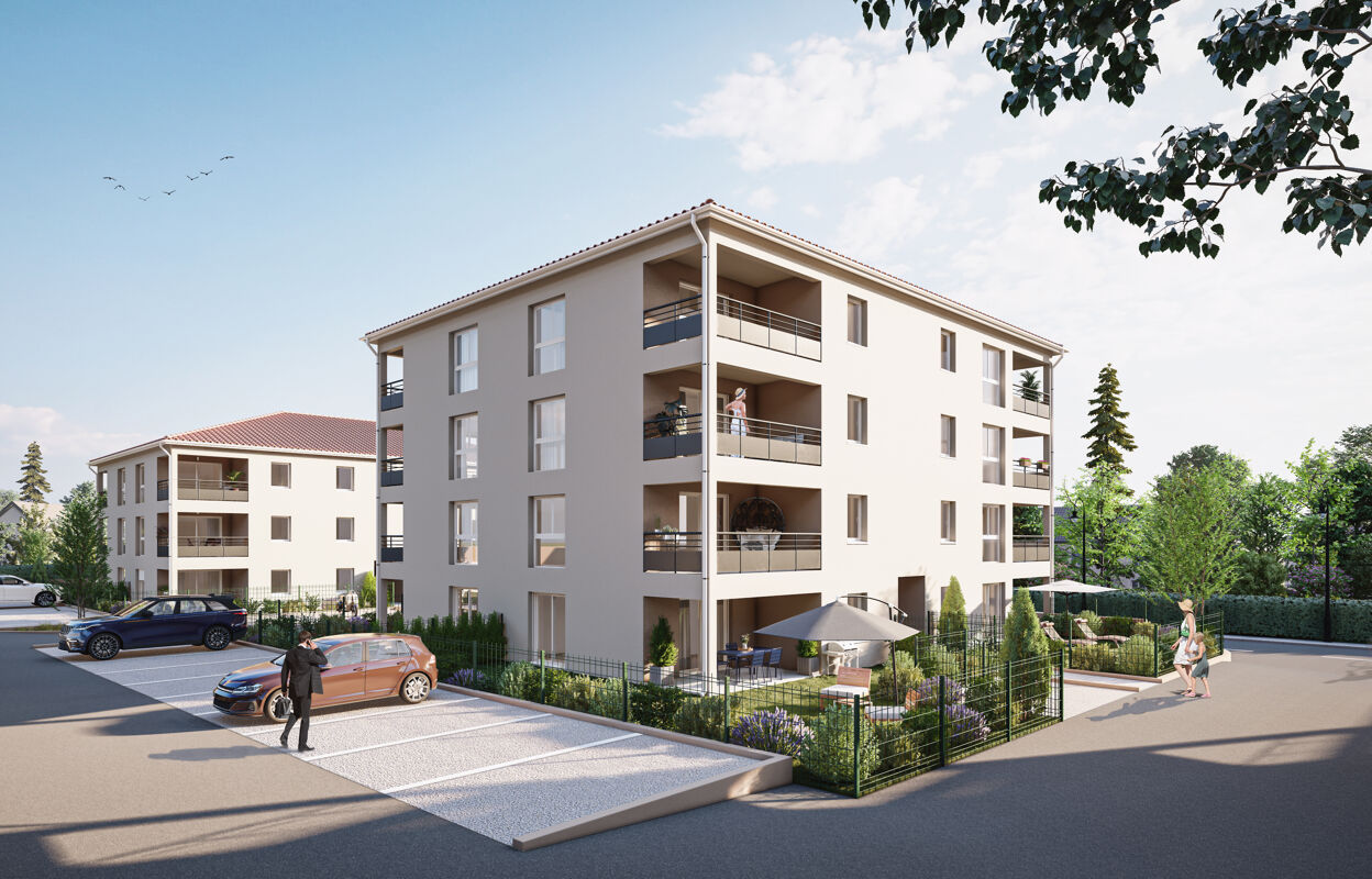 appartement neuf T2, T3 pièces 50 à 63 m2 à vendre à Les Abrets (38490)