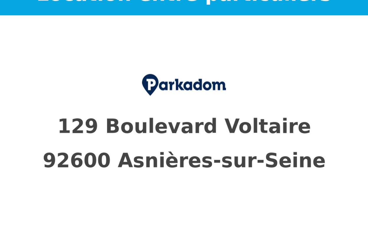 garage  pièces  m2 à louer à Asnières-sur-Seine (92600)