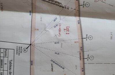 vente terrain 80 000 € à proximité de Montagnieu (01470)