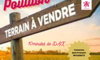 Terrain  800 m² à vendre à Pouillon (40350)