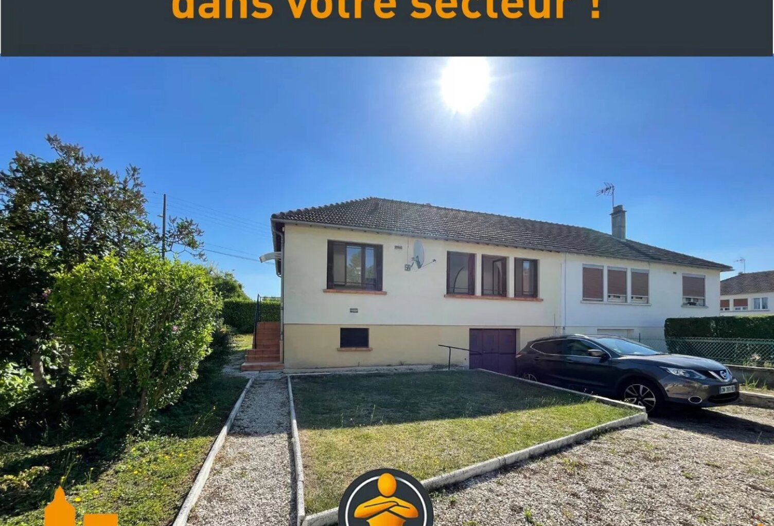 Maison Semi Mitoyenne Secteur Tergnier — photo 1