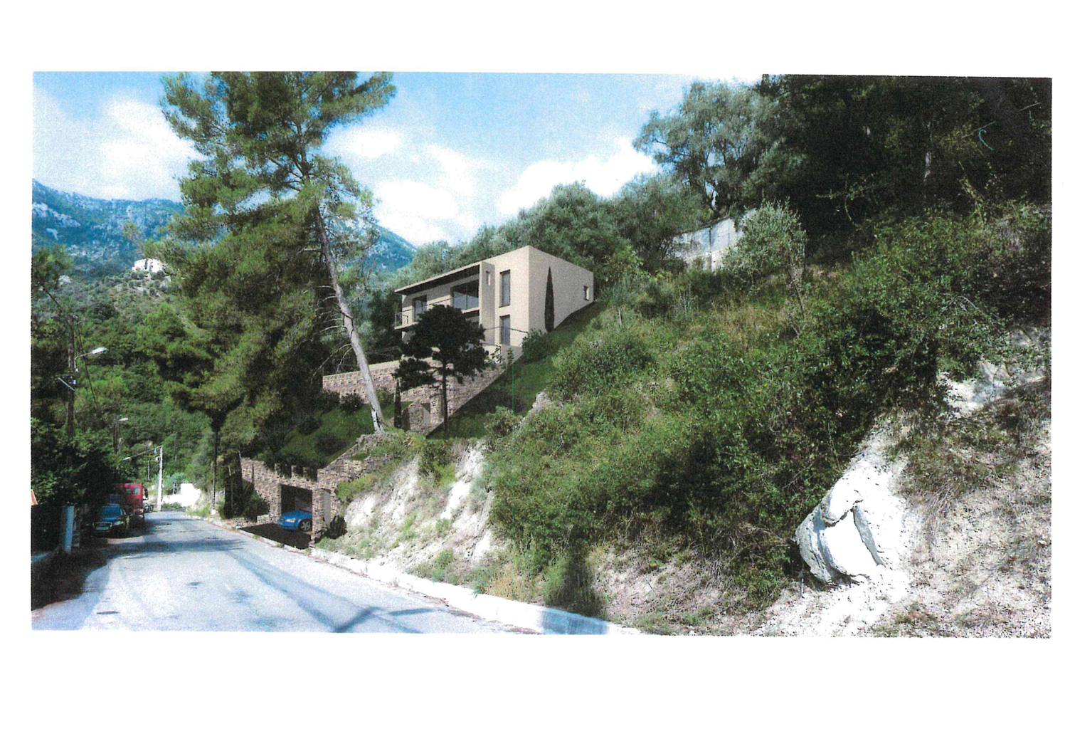 GORBIO, beau terrain à bâtir de 867 m2 avec permis pour mais — photo 1