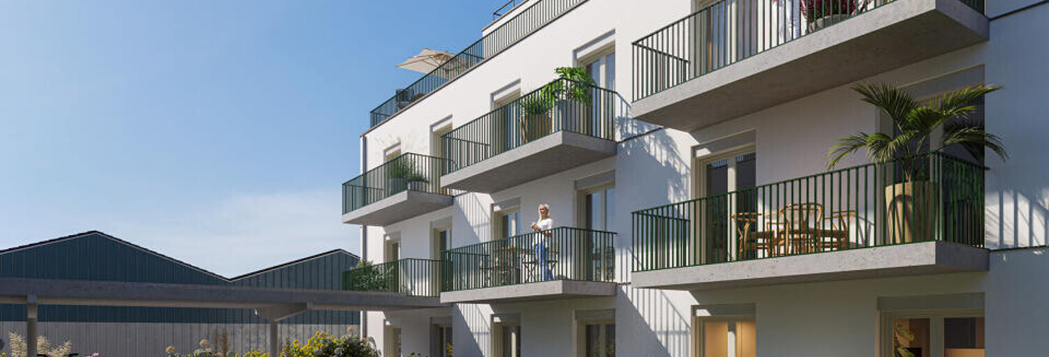 Appartement neuf T2, T3 Pièce 45 à 62 m² à vendre à Vitré (35500)